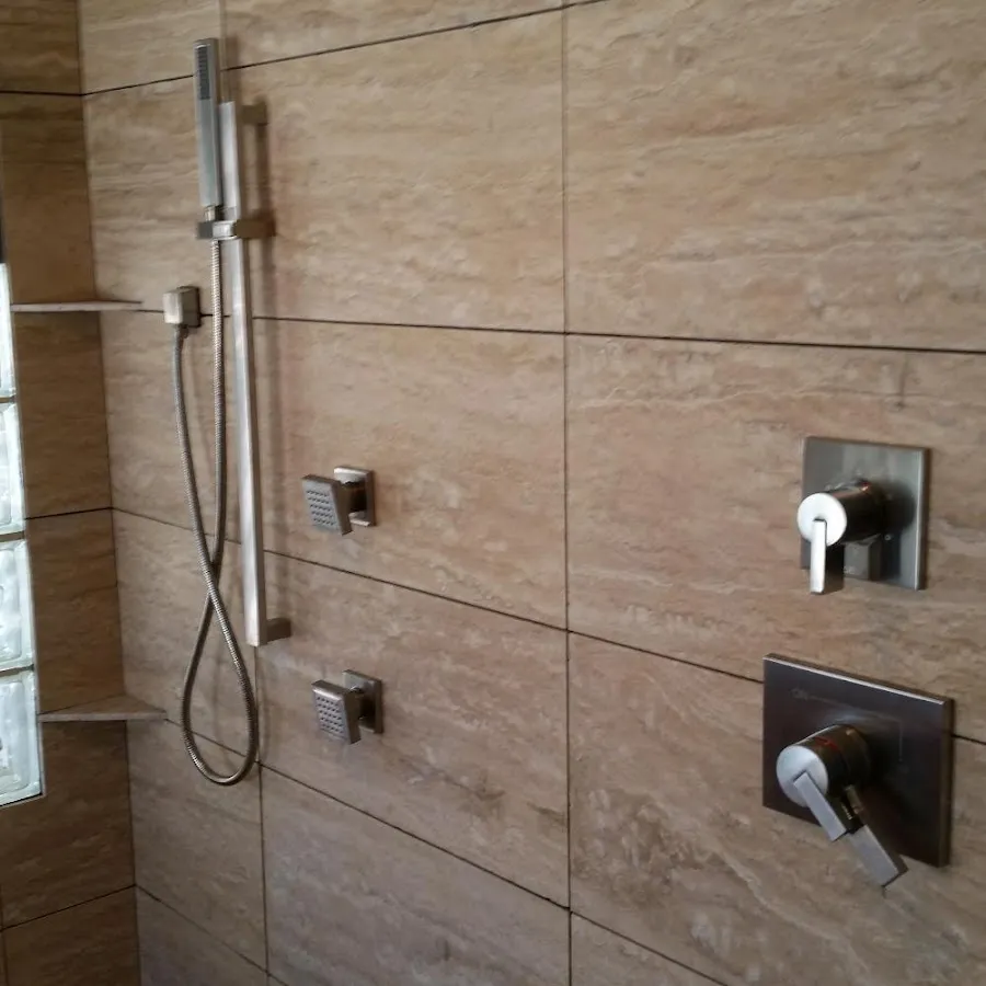 Shower fixture installation for Water Heater Replacement in Waukegan